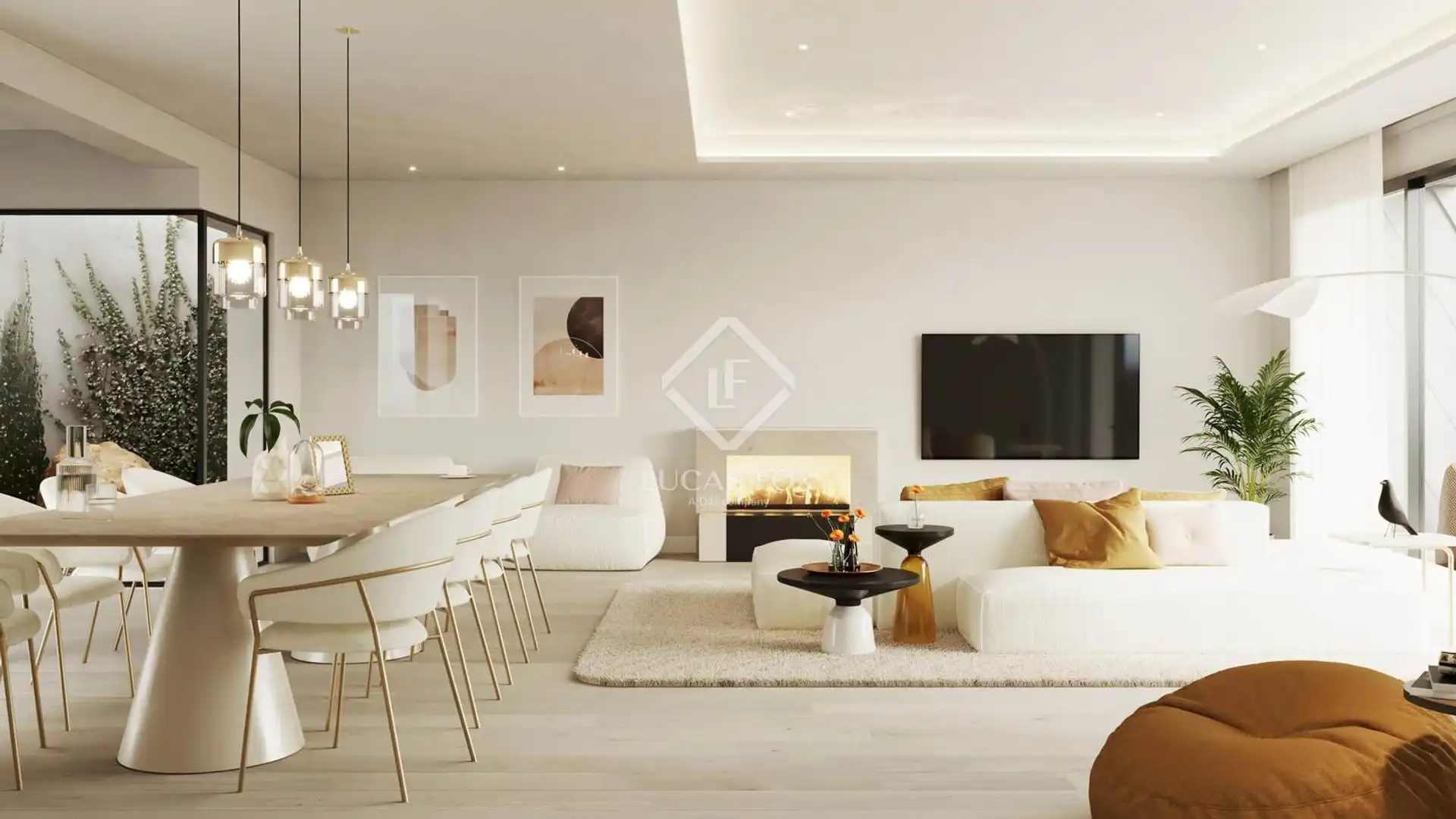 Sala de estar de Casa o chalet en venta en Torrelodones con Aire acondicionado, Calefacción y Jardín privado