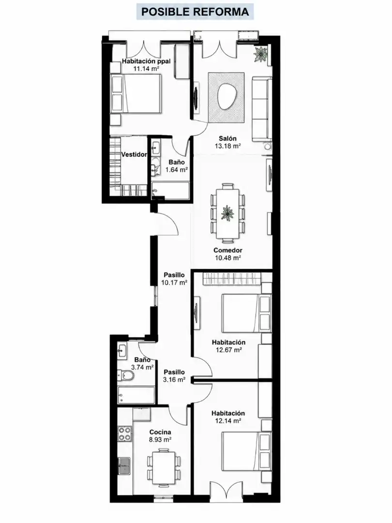 Appartamento con terrazza in vendita a Ibaiondo, imagen 32