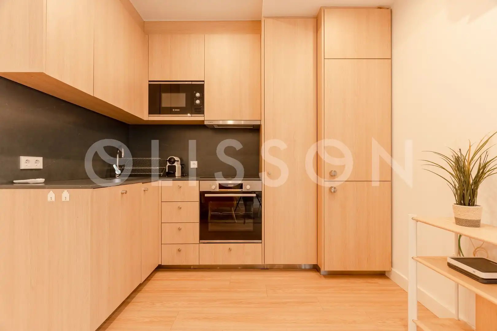 Kitchen of Flat for sale in Madrid  with Air Conditioner, Heating and Furnished