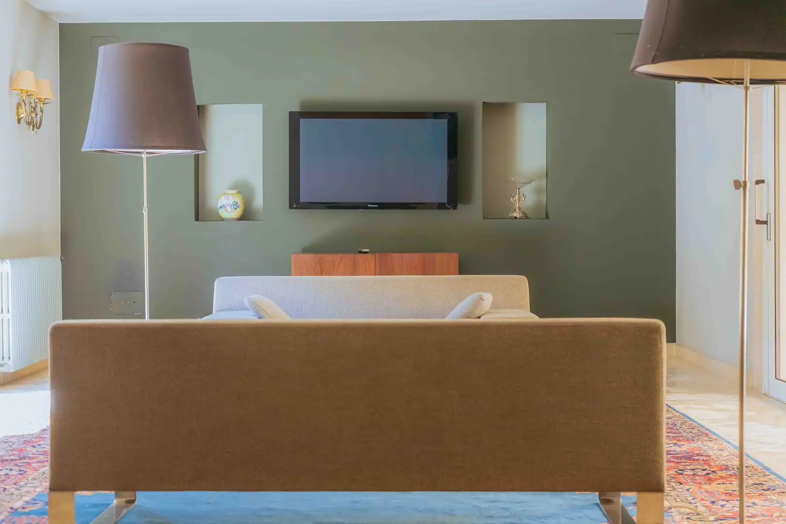 Living room of Houses for sale in Esplugues de Llobregat  with Terrace, Storage room and Swimming Pool