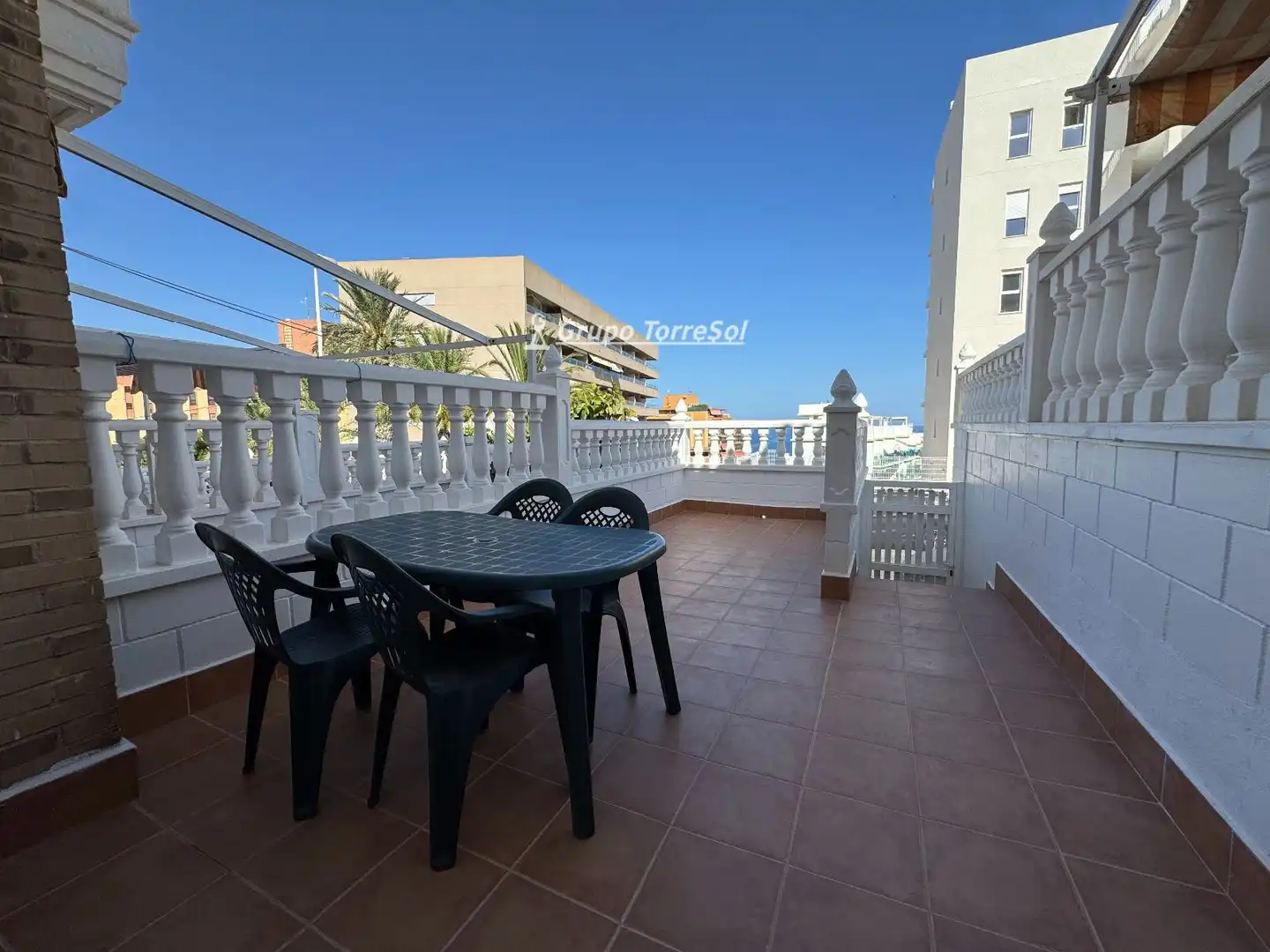 Terraza de Casa adosada en venta en Elche / Elx con Aire acondicionado, Calefacción y Terraza