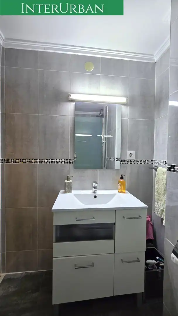 Badezimmer von Wohnung zum Verkauf in Llíria mit Klimaanlage, Heizung und Balkon