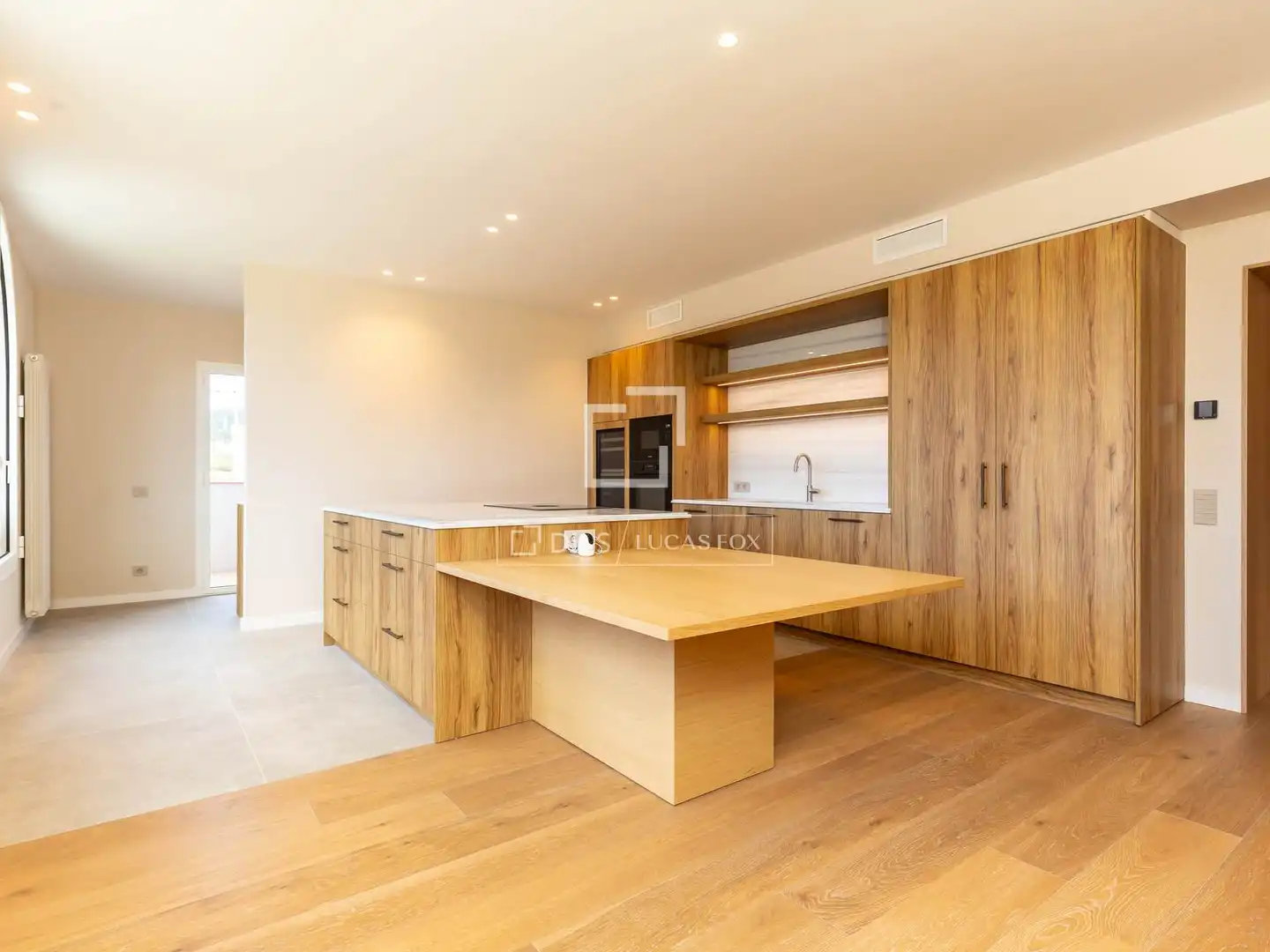 Cocina de Casa o chalet en venta en Sant Just Desvern con Aire acondicionado, Jardín privado y Terraza