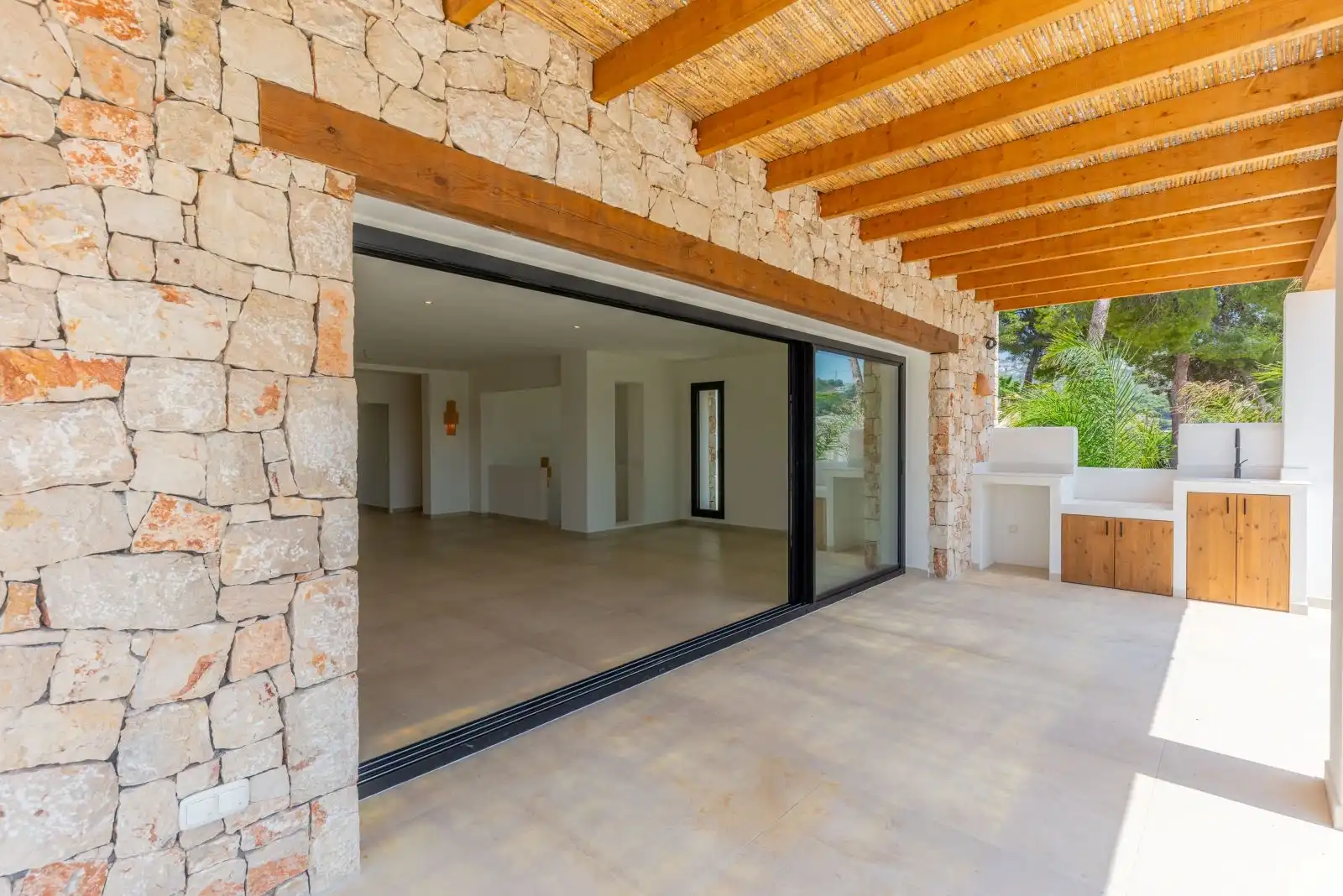 Terrassa de Casa o xalet en venda en Moraira amb Aire condicionat, Calefacció i Terrassa