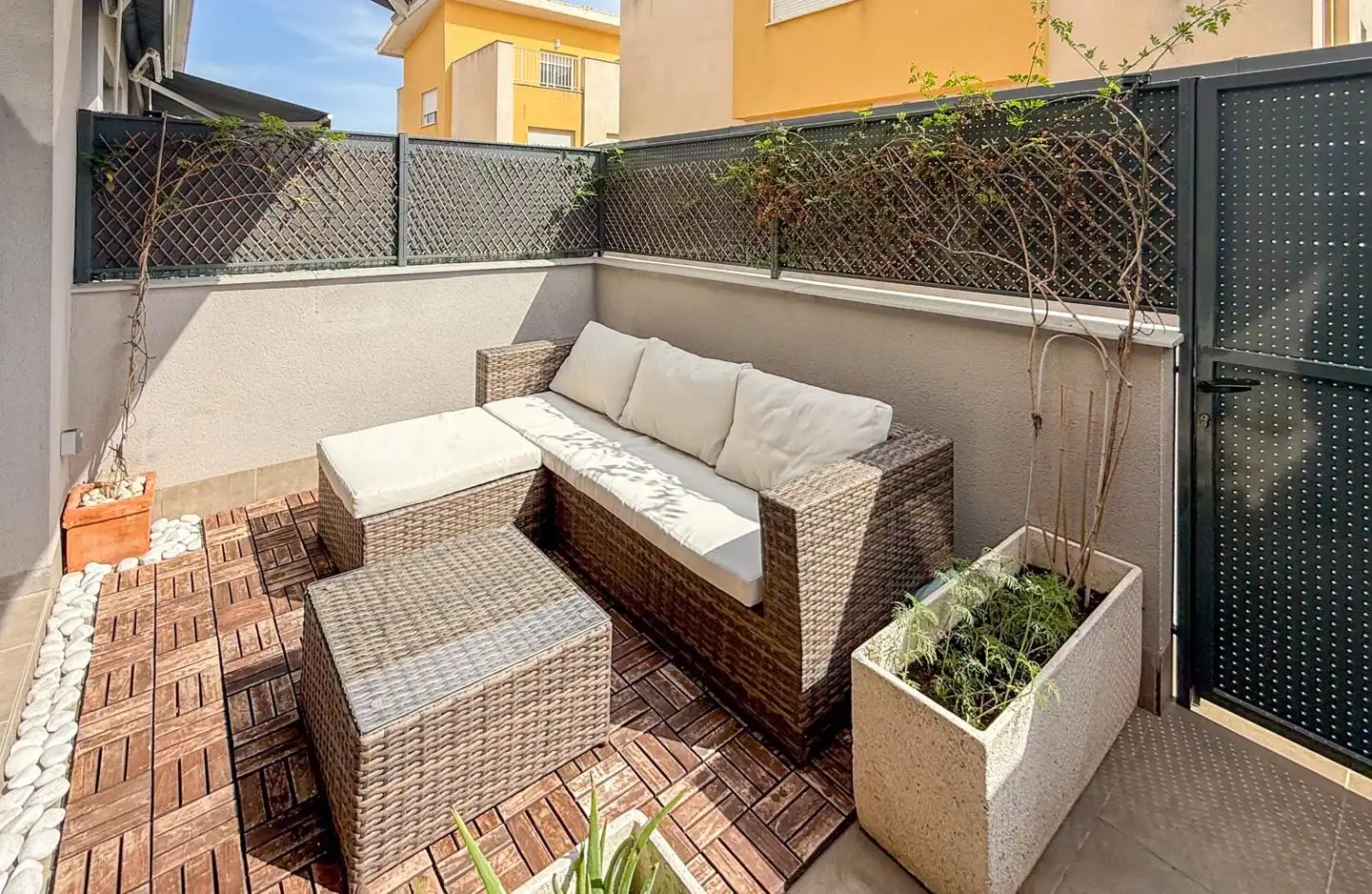 Terraza de Casa adosada en venta en Santa Pola con Aire acondicionado, Calefacción y Parquet