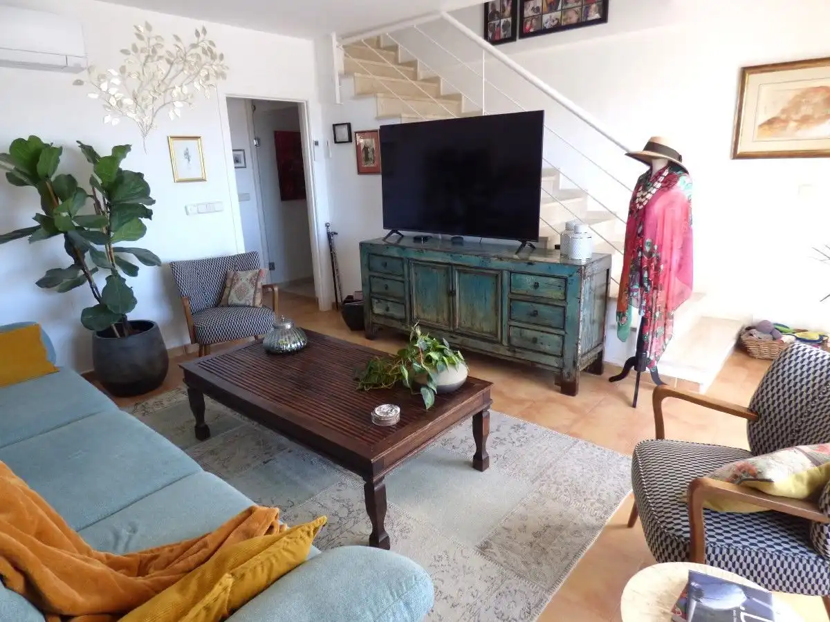 Living room of Detached homes for sale in Relleu  with Air Conditioner, Heating and Terrace