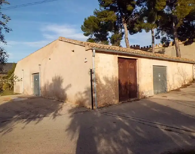 Vista exterior de Finca rústica en venta en Ibi con Jardín privado, Terraza y Piscina