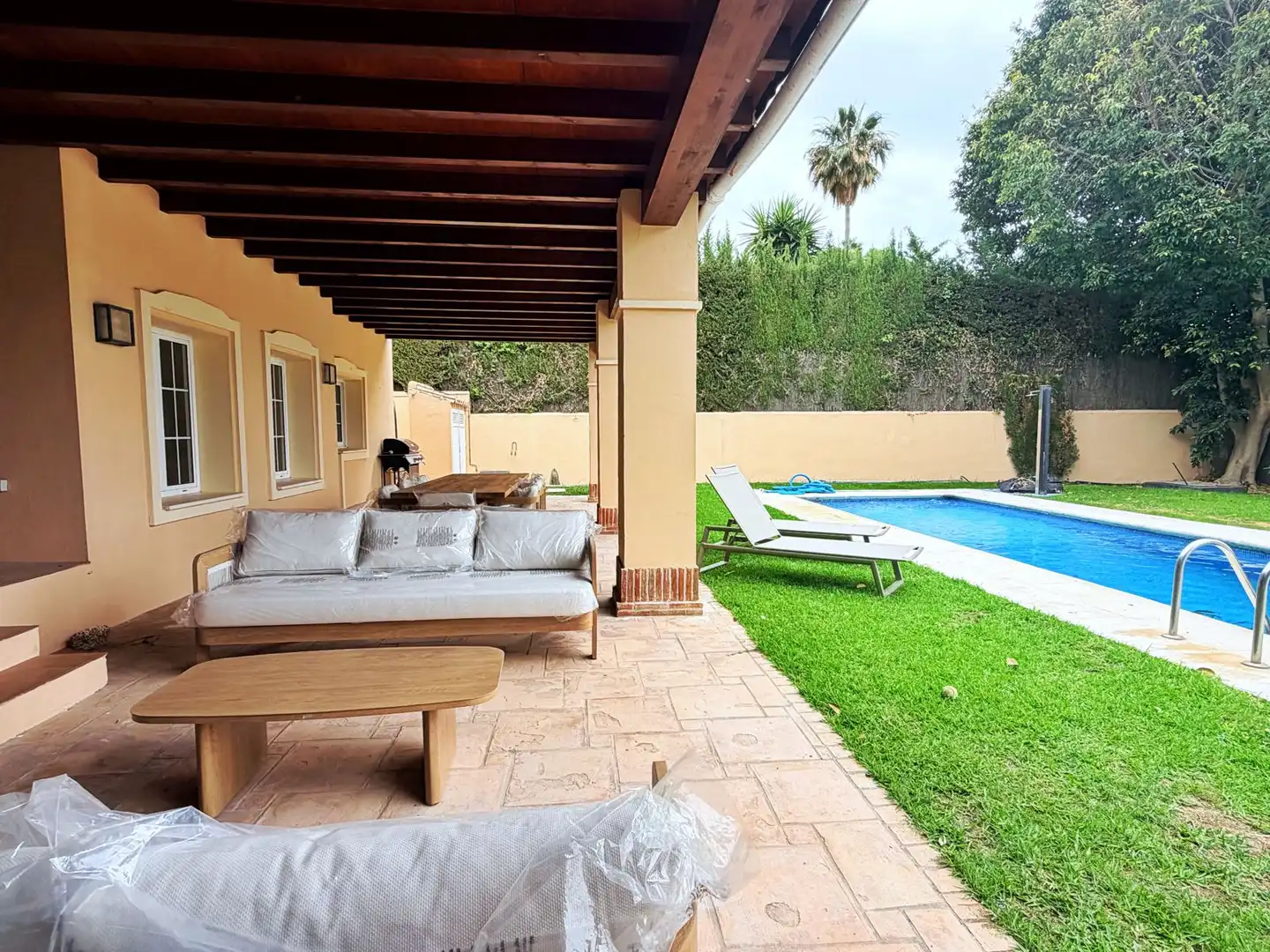 Terraza de Casa o chalet de alquiler en Benahavís con Aire acondicionado, Terraza y Trastero