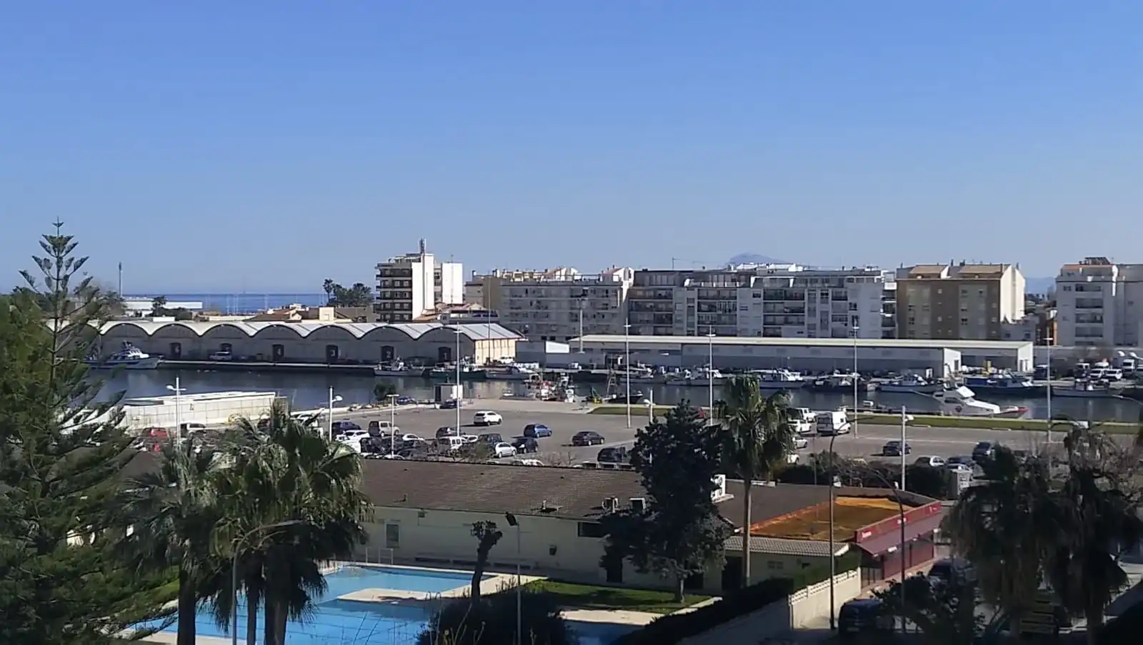 Vista exterior de Piso en venta en Gandia con Terraza y Amueblado