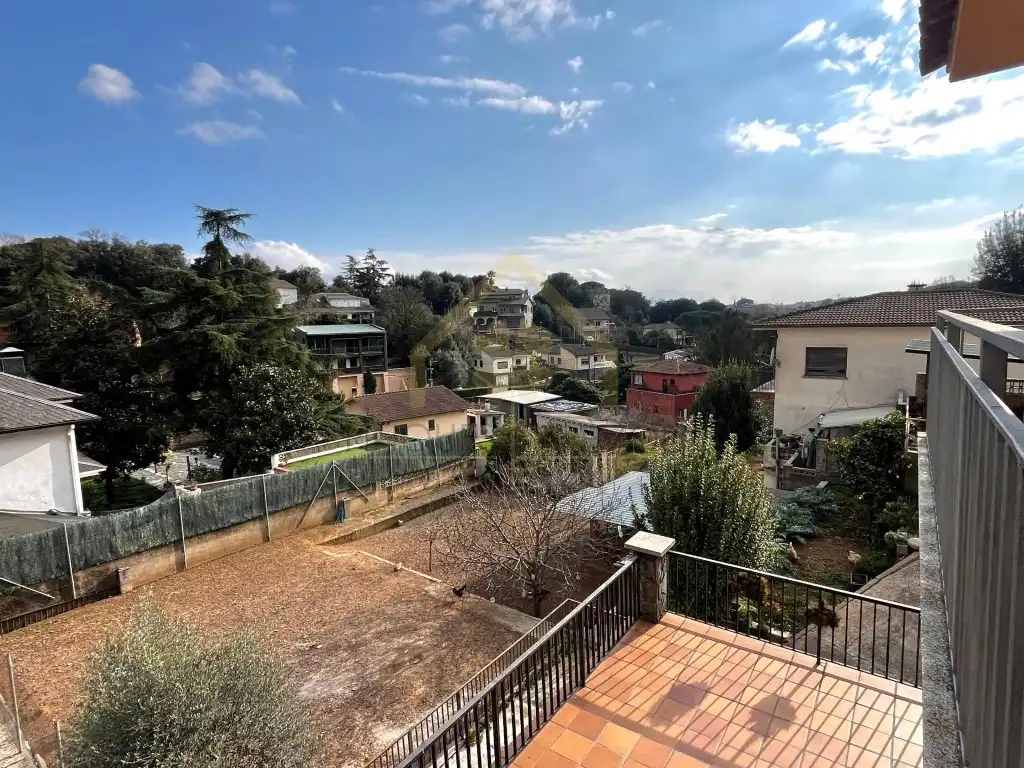 Exterior view of Houses for sale in Sant Pere de Vilamajor  with Balcony