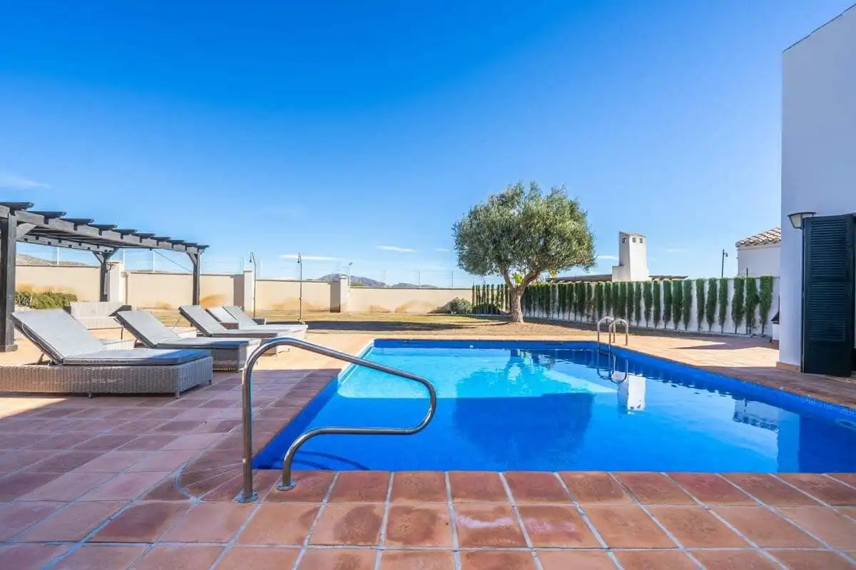 Piscina de Casa o xalet en venda en Murcia