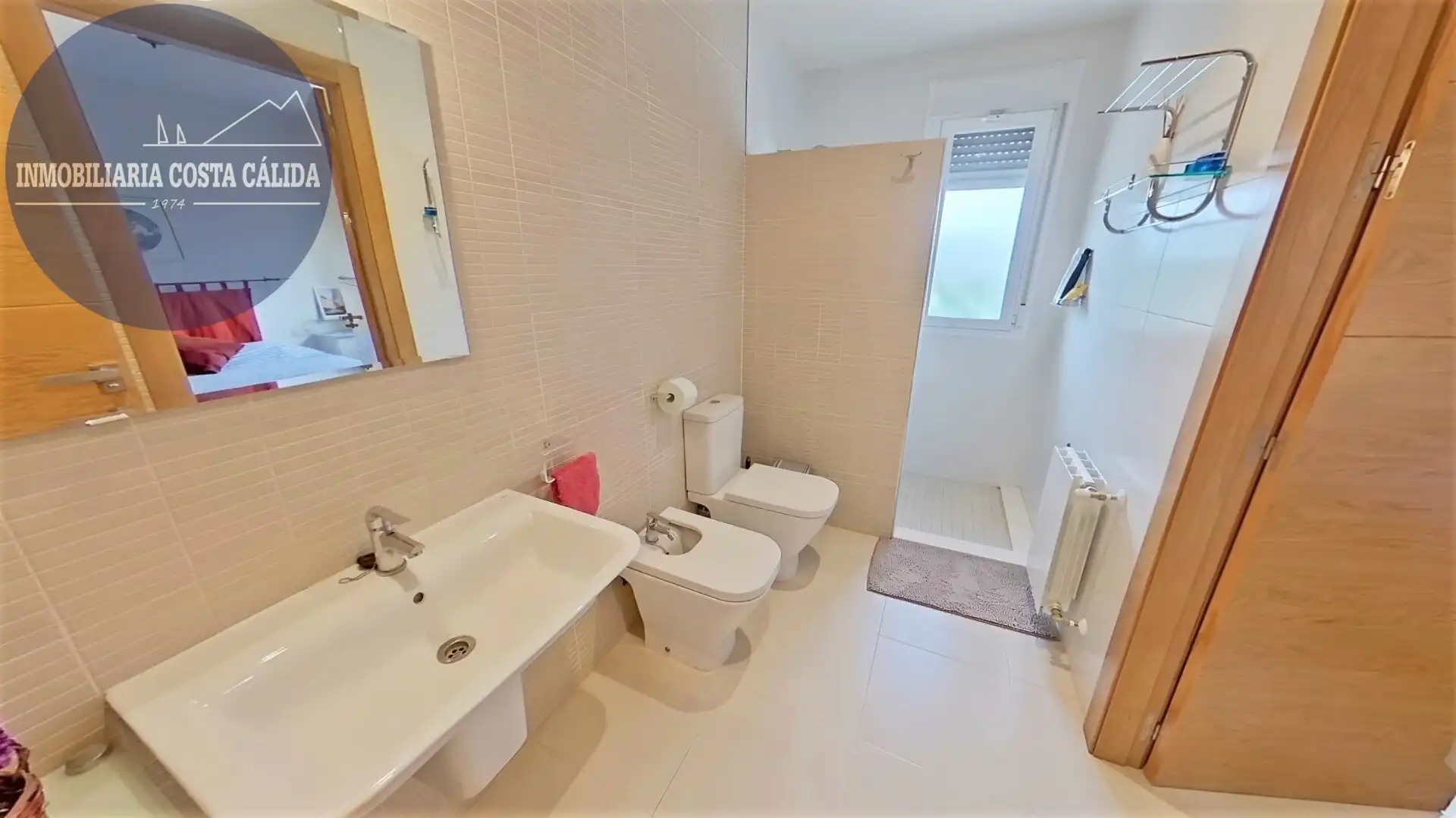 Baño de Casa o chalet en venta en Puerto Lumbreras con Aire acondicionado, Calefacción y Jardín privado