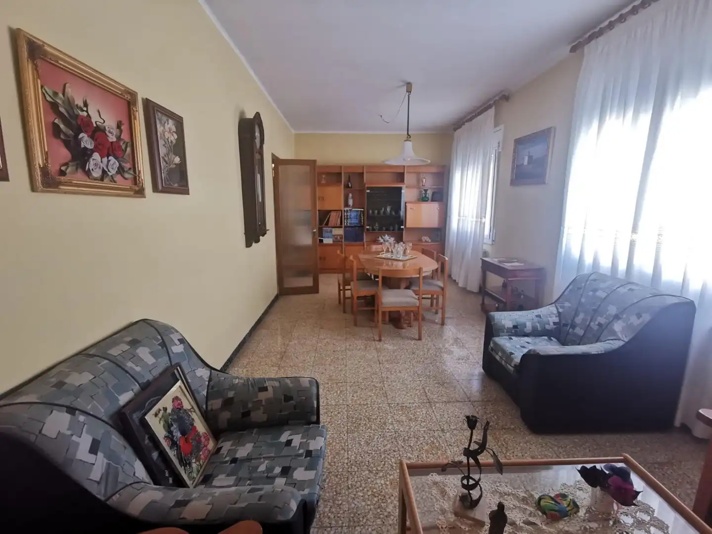 Sala de estar de Casa o chalet en venta en Almenar con Calefacción y Terraza