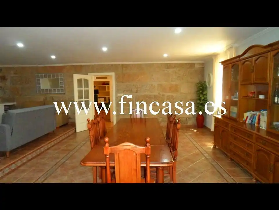 Dining room of Country homes for sale in Nigrán  with Heating, Private garden and Parquet flooring