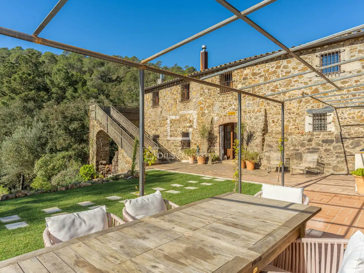 Casa rustica con piscina in vendita a Mont-ras, imagen 11