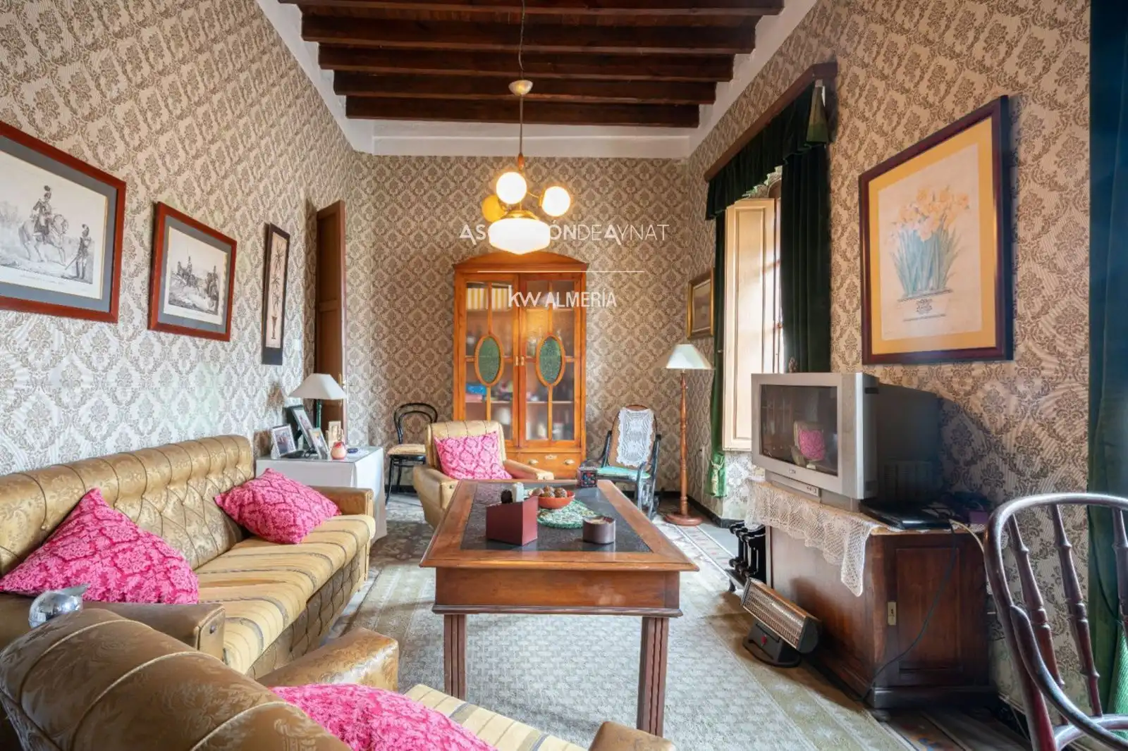 Living room of Houses for sale in Alhabia  with Furnished