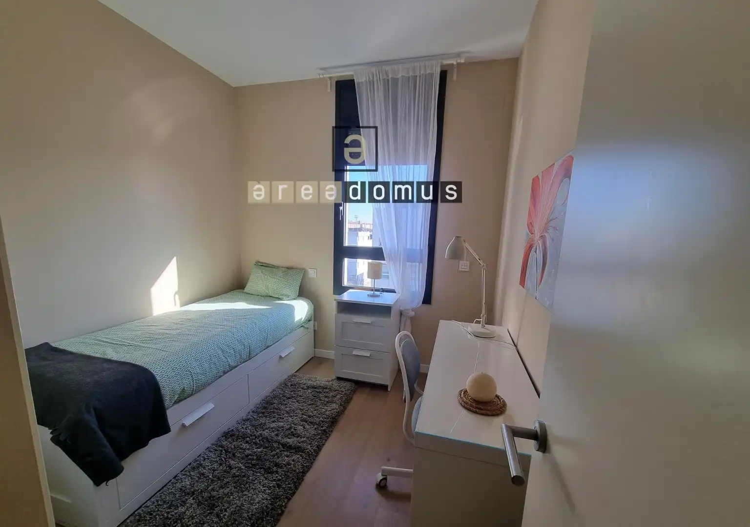 Schlafzimmer von Wohnung zur Miete in Sant Feliu de Llobregat mit Heizung, Privatgarten und Terrasse