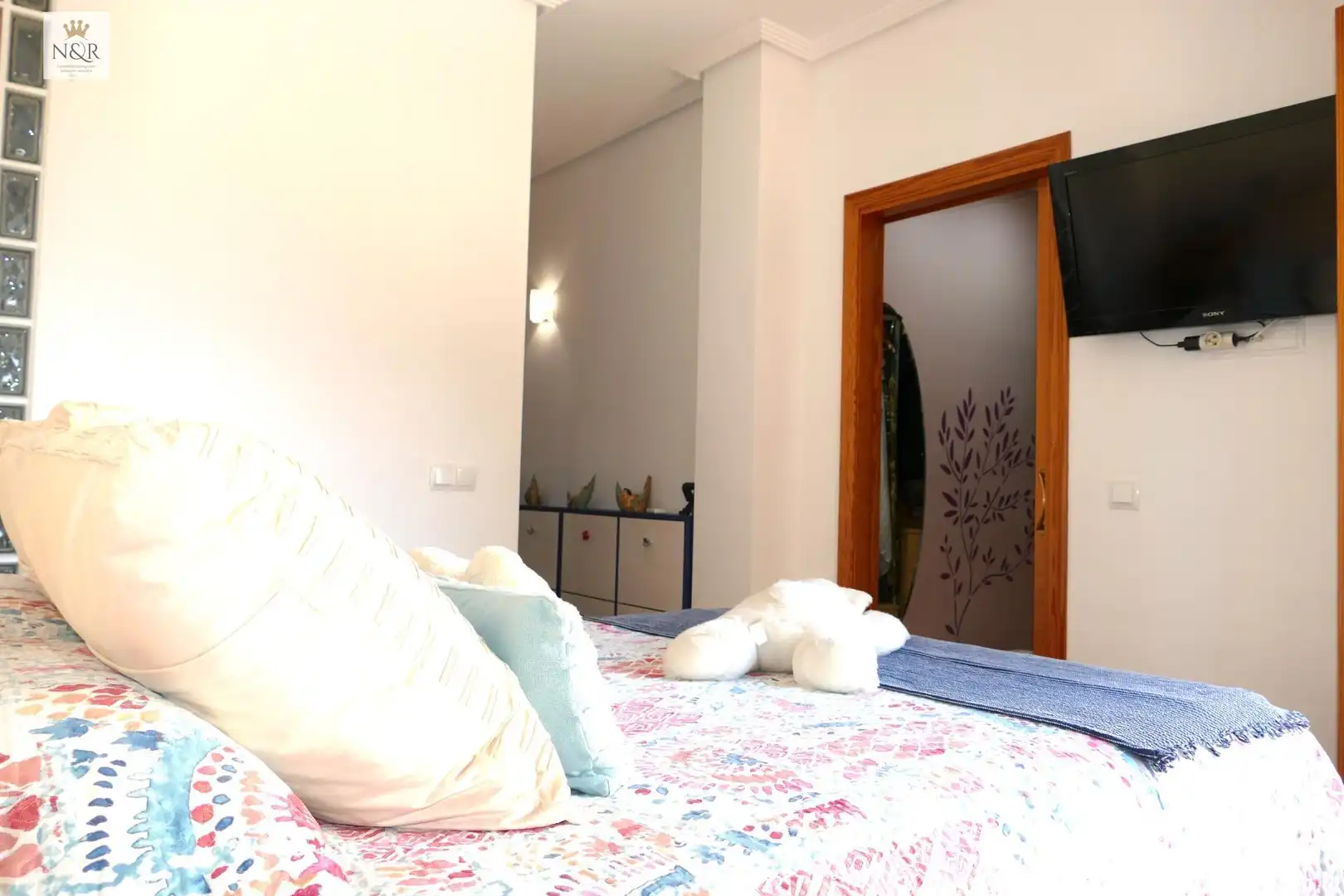 Bedroom of Flat for sale in Alaró  with Air Conditioner, Parquet flooring and Furnished