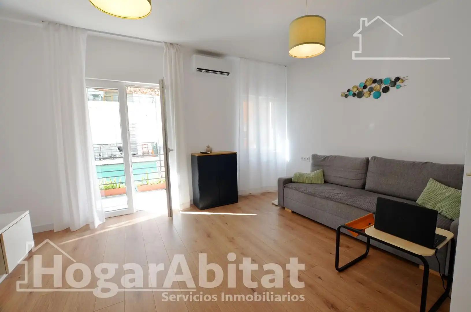 Sala d'estar de Pis en venda en Alicante / Alacant amb Aire condicionat, Calefacció i Terrassa