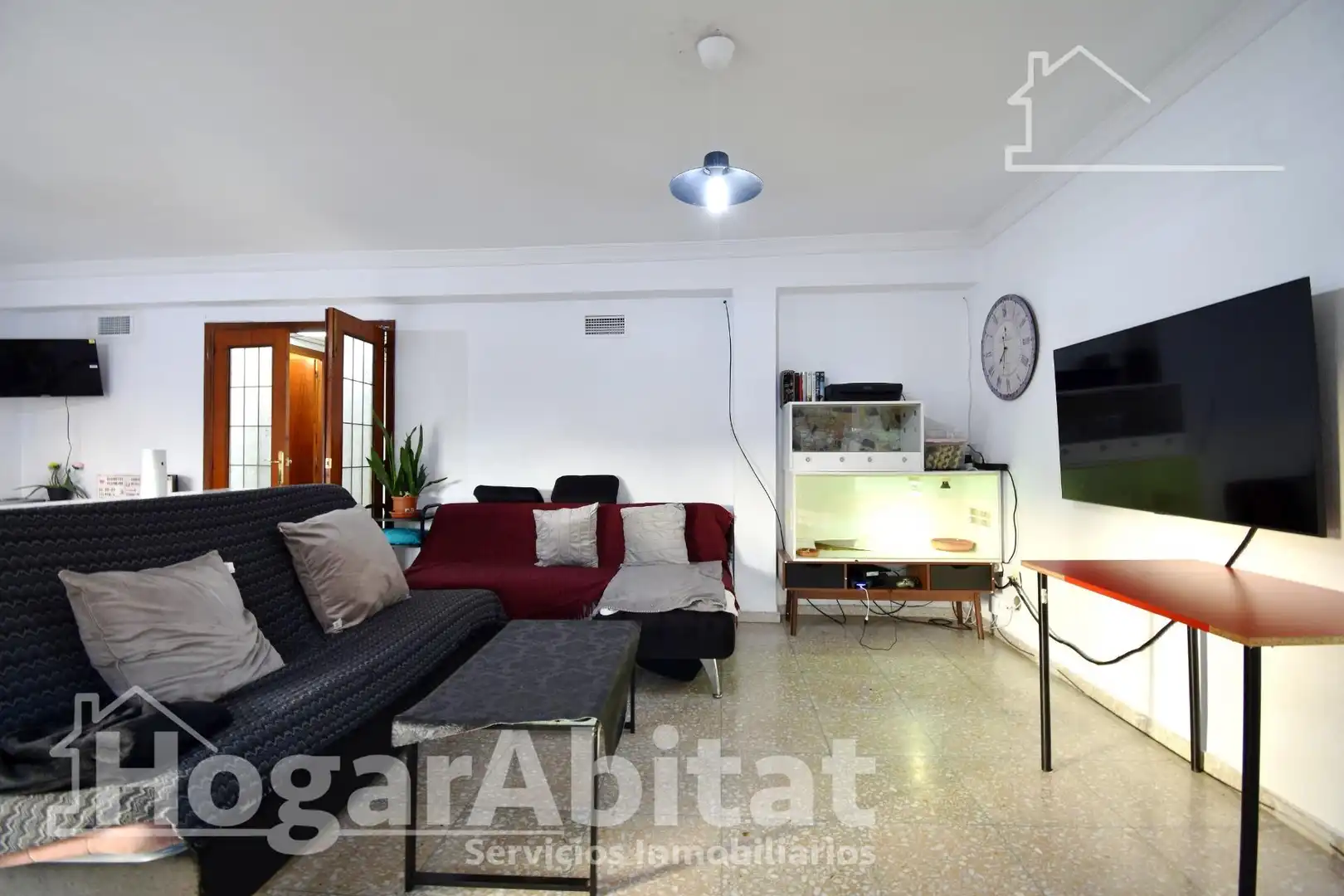 Living room of Flat for sale in Oliva  with Air Conditioner, Heating and Terrace