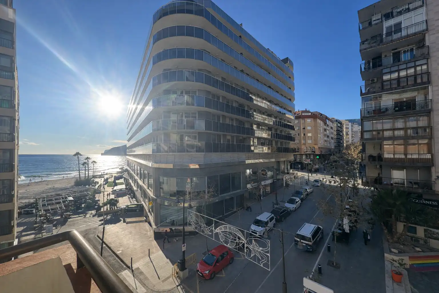 Vista exterior de Piso en venta en Calpe / Calp con Aire acondicionado y Amueblado