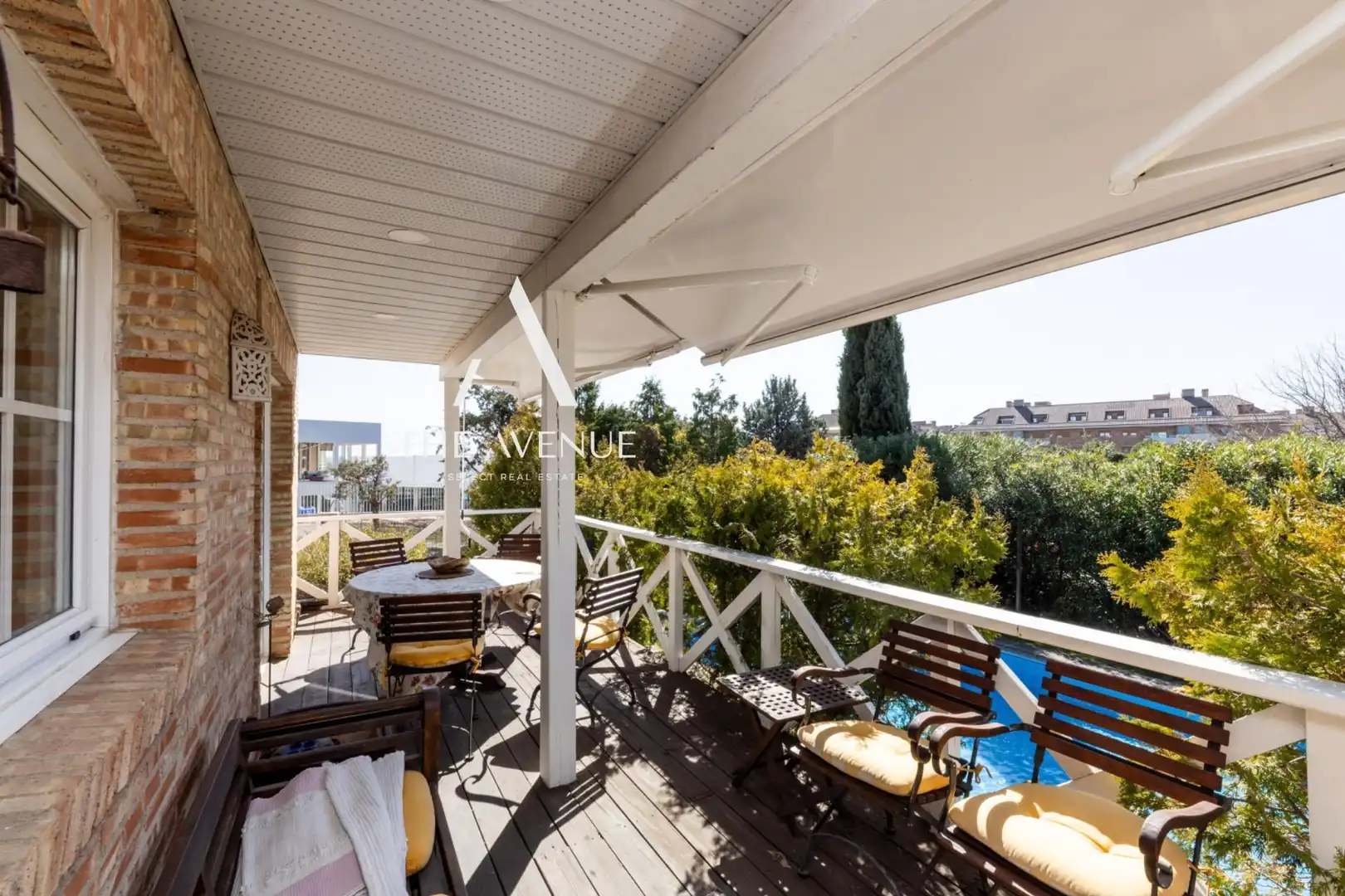 Terraza de Casa o chalet en venta en Boadilla del Monte con Calefacción, Jardín privado y Terraza