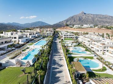 Apartament amb piscina en venda a Milla de Oro