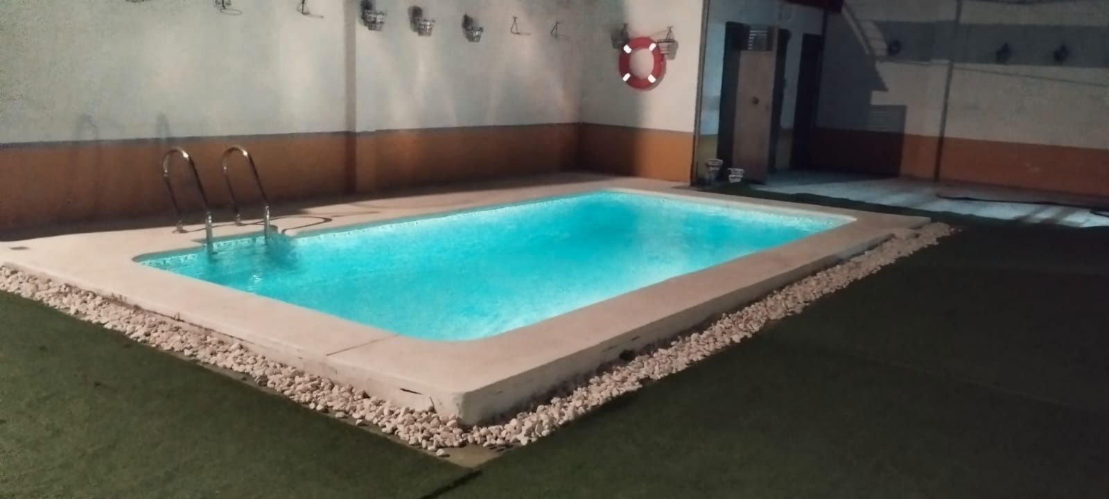Piscina de Casa o xalet en venda en Santiponce