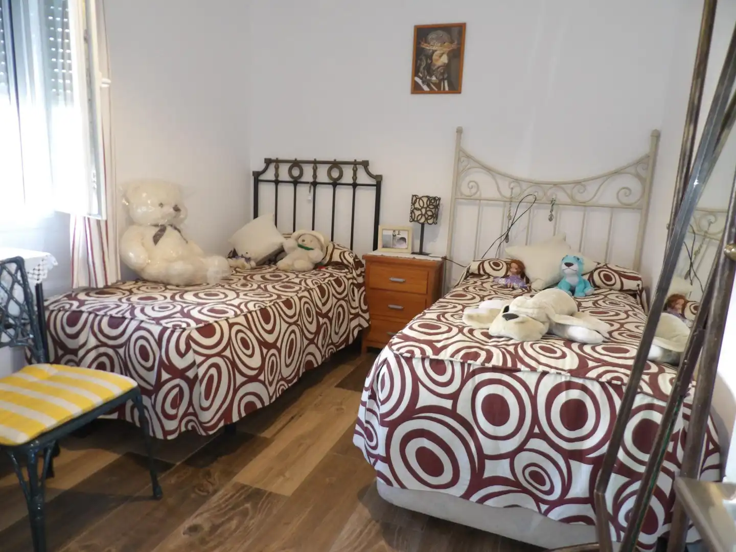 Bedroom of Houses for sale in Algeciras  with Air Conditioner, Private garden and Storage room