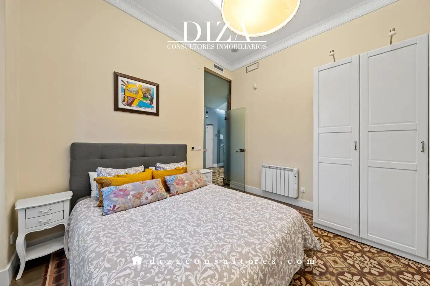 Habitación de Piso de alquiler en Madrid con Aire acondicionado, Calefacción y Amueblado