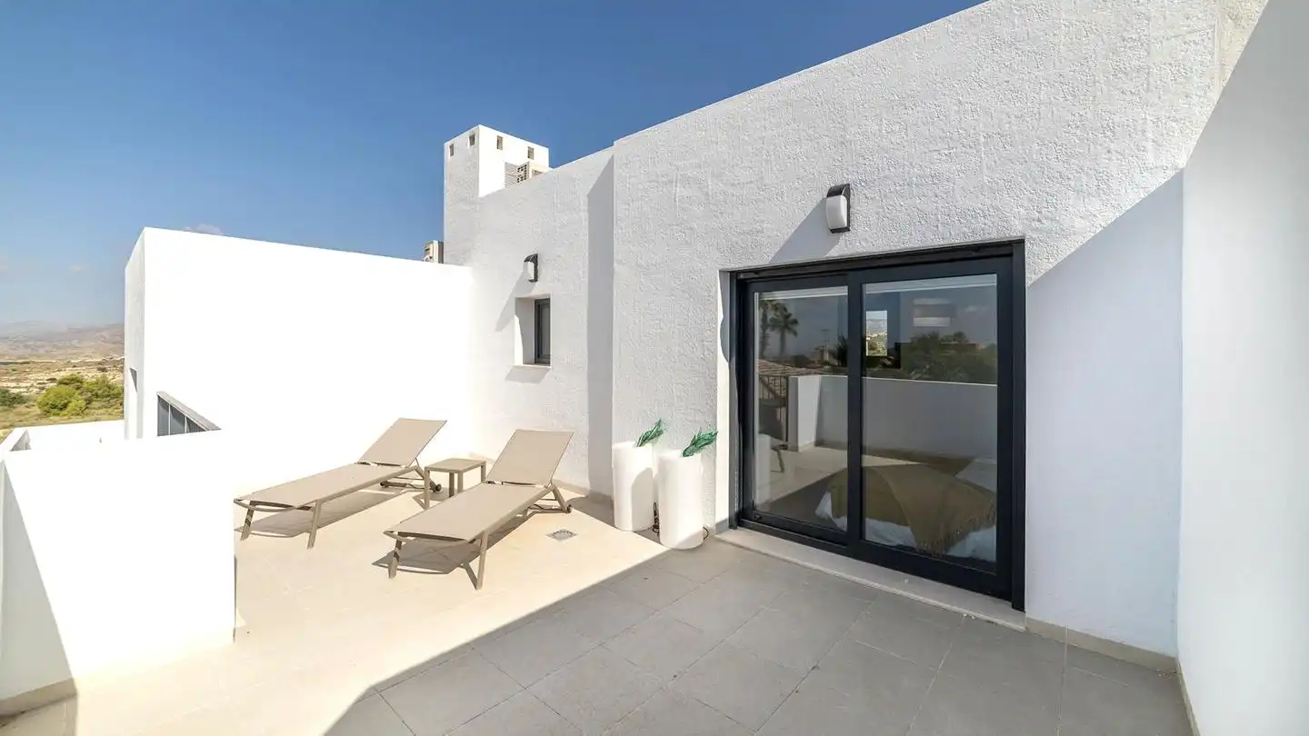 Terrace of Houses for sale in Busot  with Air Conditioner, Private garden and Terrace