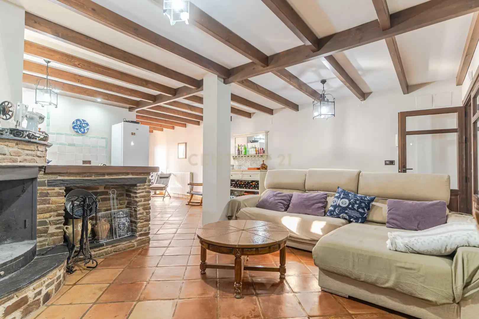 Sala de estar de Casa o chalet en venta en La Zubia con Aire acondicionado, Jardín privado y Trastero