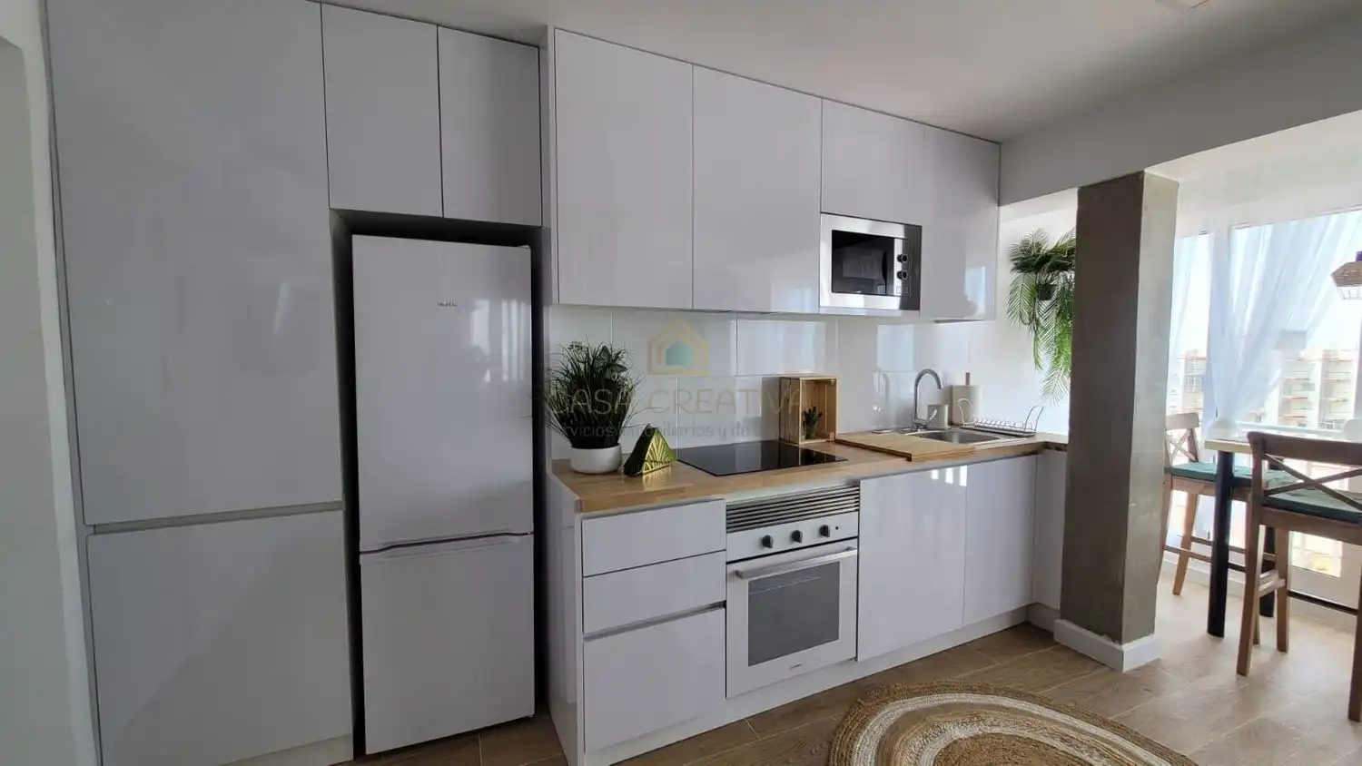 Cocina de Estudio en venta en Sueca con Aire acondicionado, Calefacción y Amueblado
