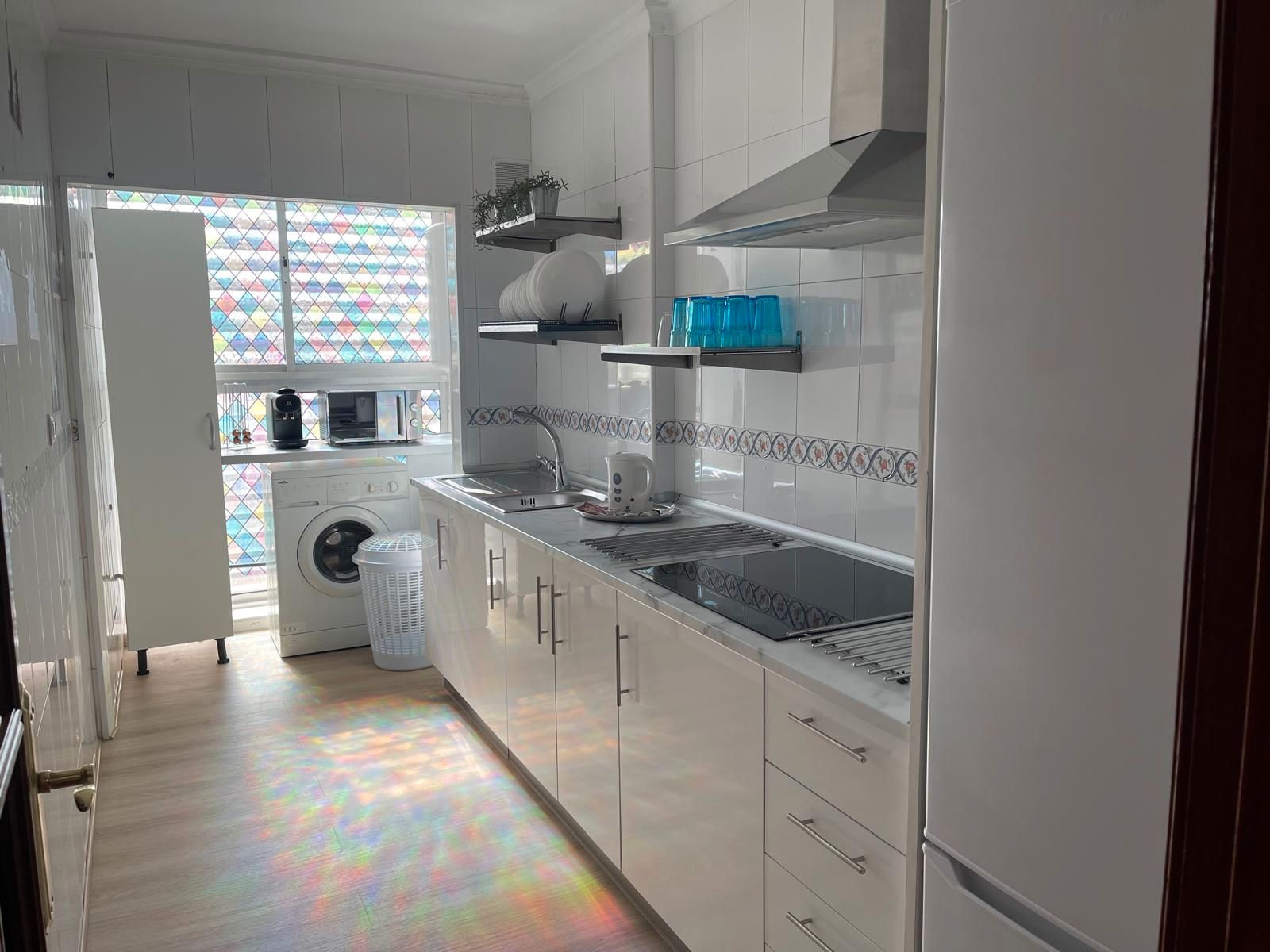 Kitchen of Flat to rent in Málaga Capital  with Air Conditioner, Furnished and Washing machine
