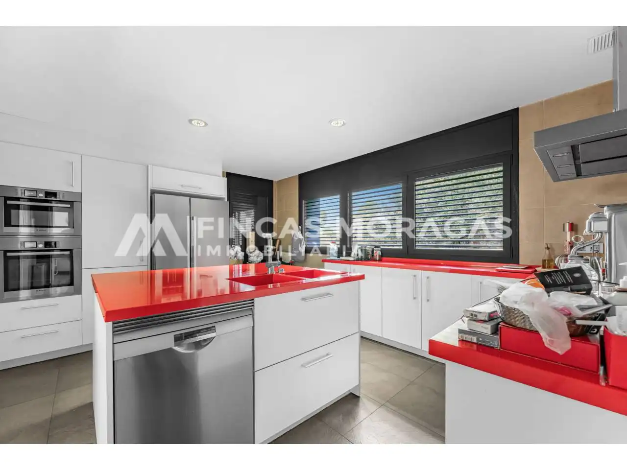 Kitchen of Houses for sale in Sant Cugat del Vallès  with Air Conditioner, Heating and Private garden