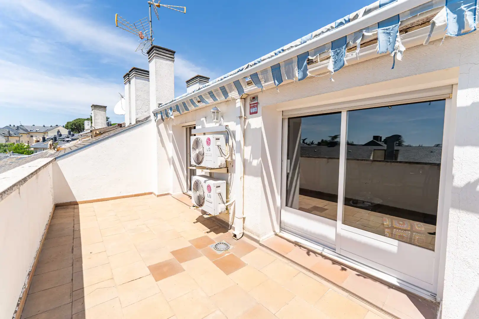 Terraza de Ático en venta en Alpedrete con Calefacción, Terraza y Amueblado