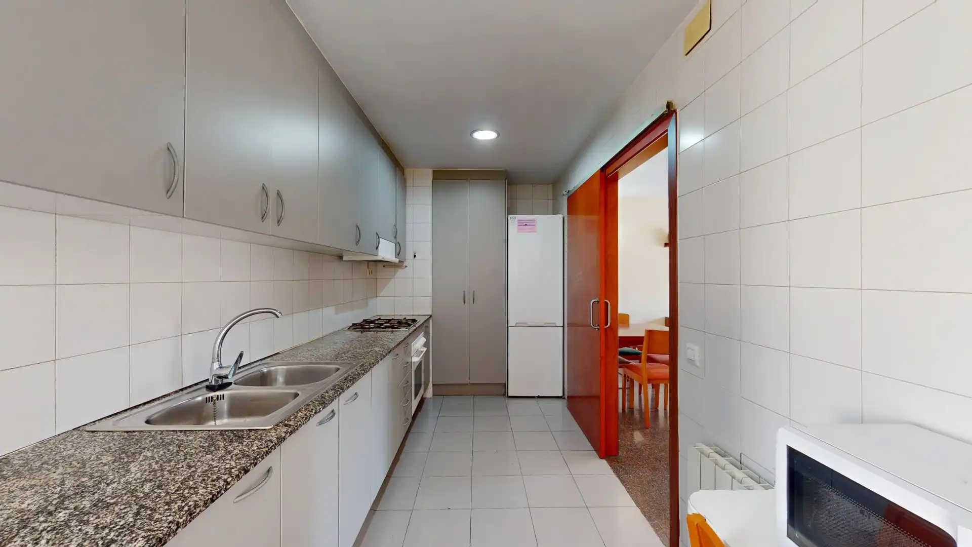 Küche von Wohnung zum Verkauf in Barcelona mit Heizung und Balkon