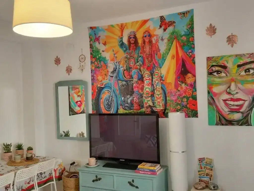 Sala de estar de Piso de alquiler en Jun con Aire acondicionado y Amueblado