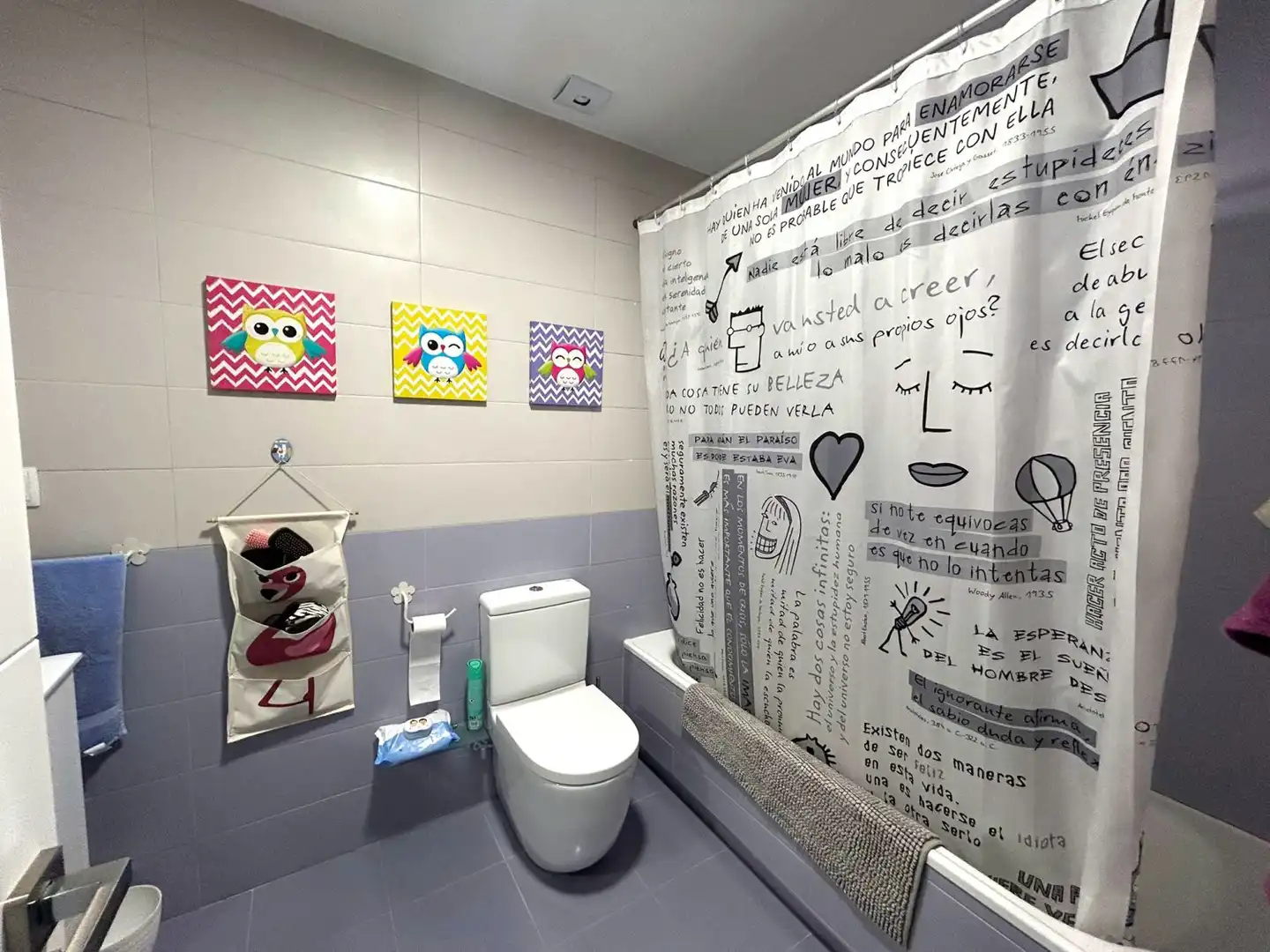 Baño de Casa adosada en venta en Albacete con Aire acondicionado, Calefacción y Parquet