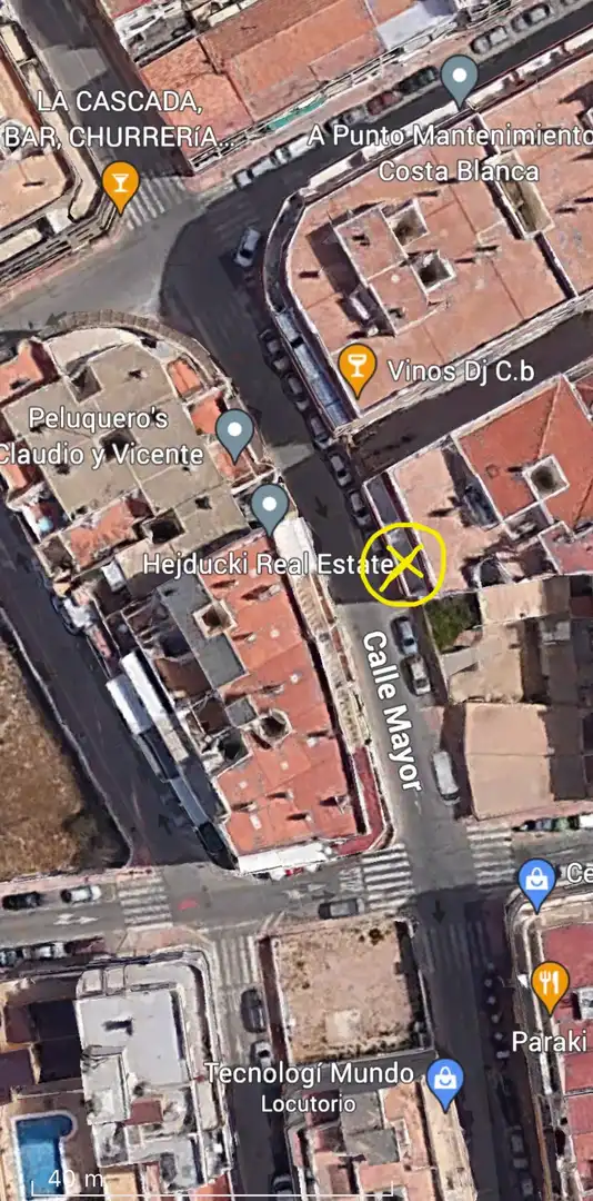 Vista exterior de Garatge en venda en Torrevieja