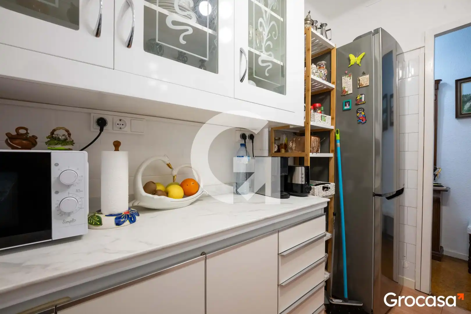 Kitchen of Flat for sale in Mataró  with Air Conditioner, Oven and Washing machine