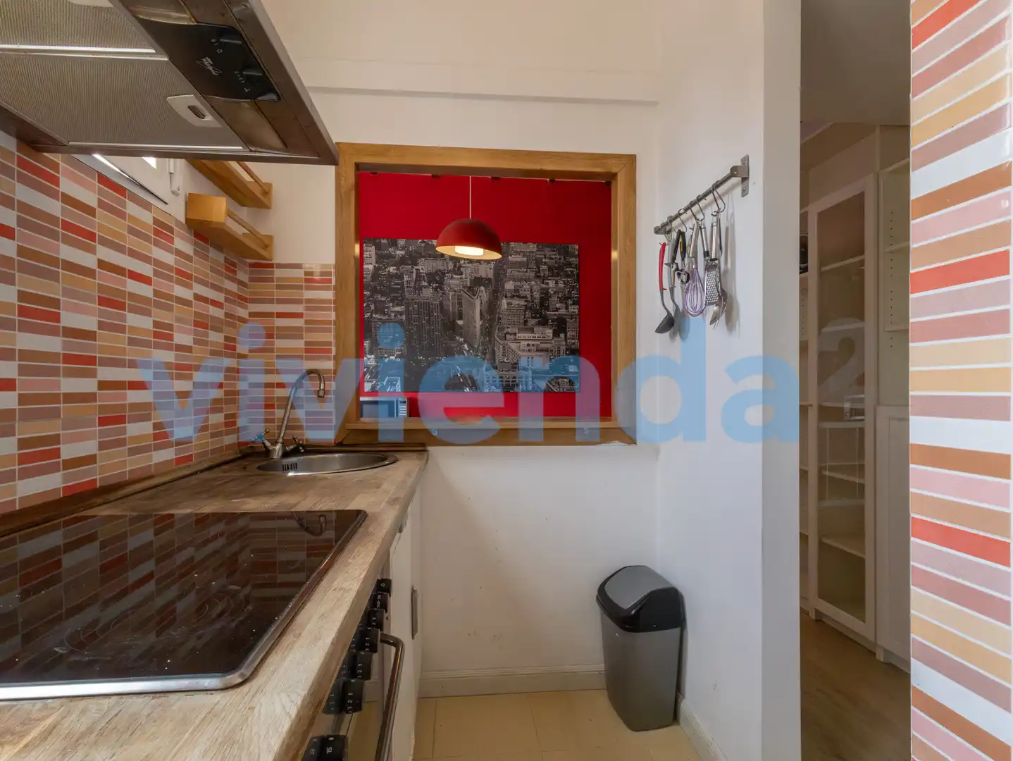 Kitchen of Flat for sale in Madrid  with Air Conditioner and Heating
