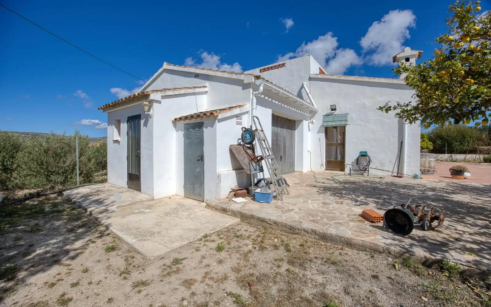Vista exterior de Finca rústica en venta en Benissa con Jardín privado y Piscina
