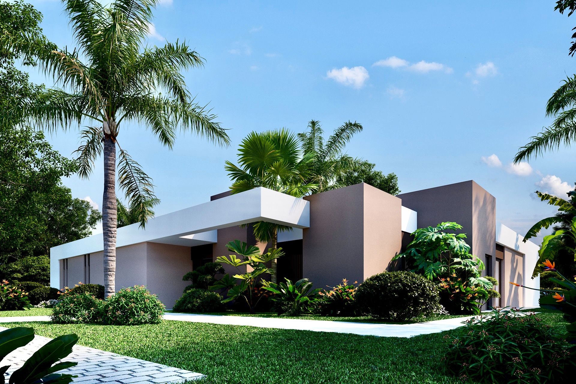 Vista exterior de Casa o xalet en venda en Elche / Elx amb Jardí privat, Terrassa i Traster