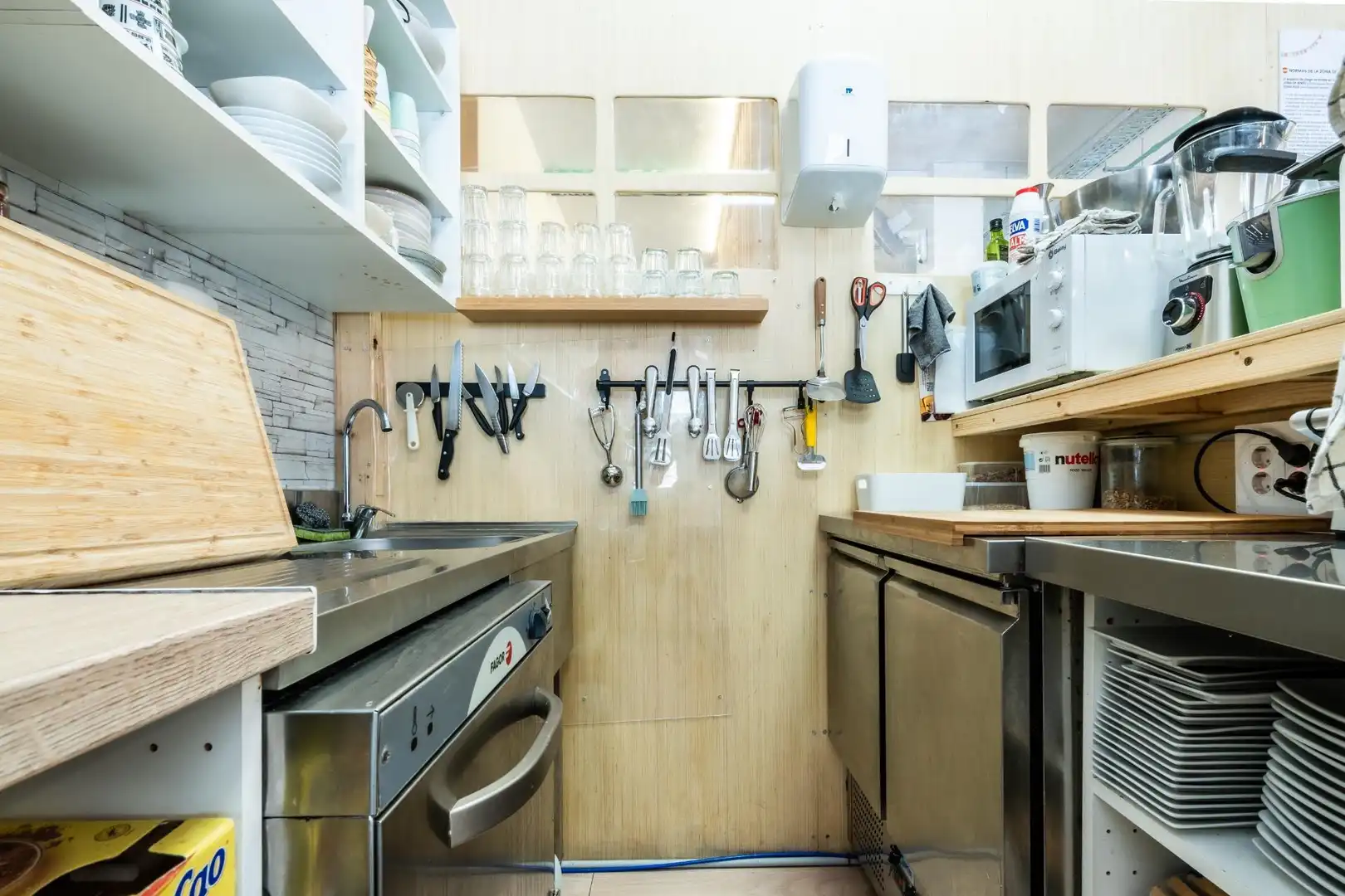 Cocina de Local en traspaso en Granadilla de Abona con Aire acondicionado