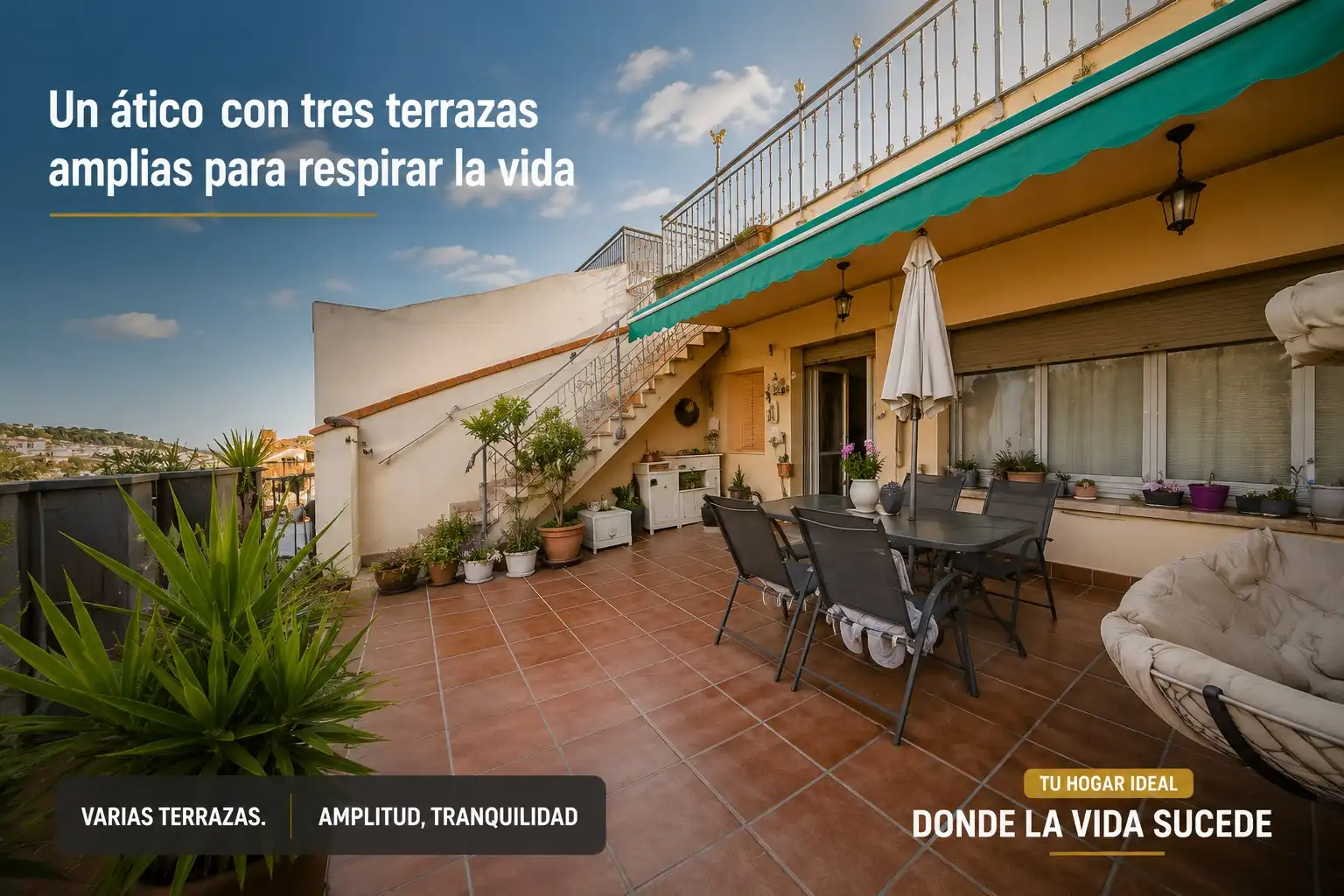 Terraza de Ático en venta en Terrassa con Terraza