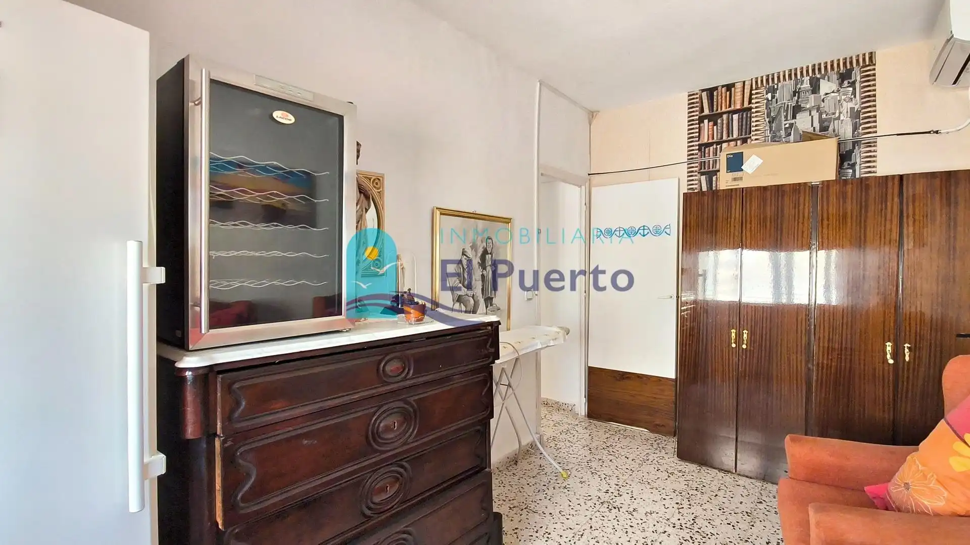 Schlafzimmer von Wohnung zum Verkauf in Cartagena mit Klimaanlage, Heizung und Terrasse