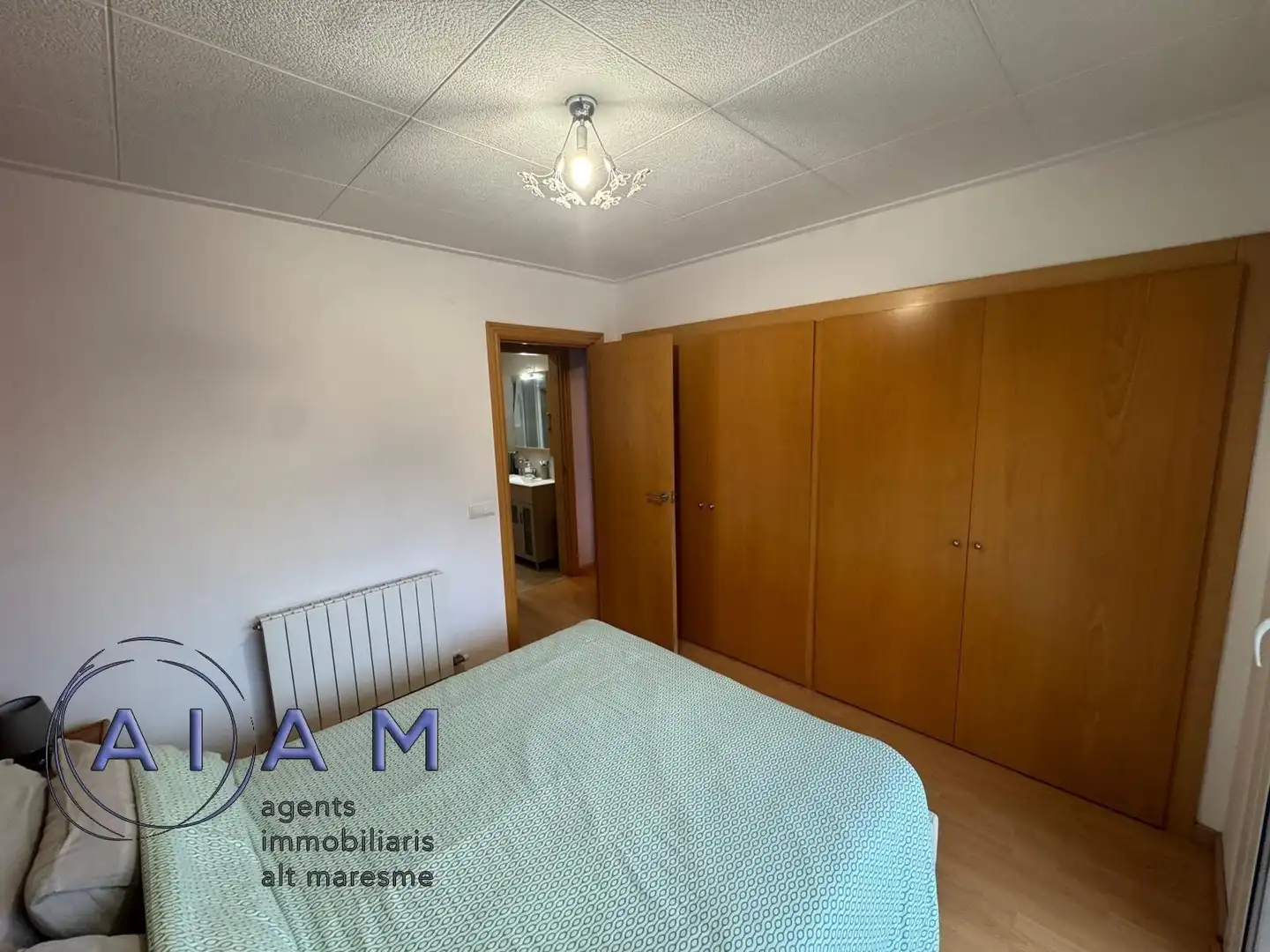Bedroom of Flat for sale in Pineda de Mar  with Air Conditioner, Heating and Parquet flooring
