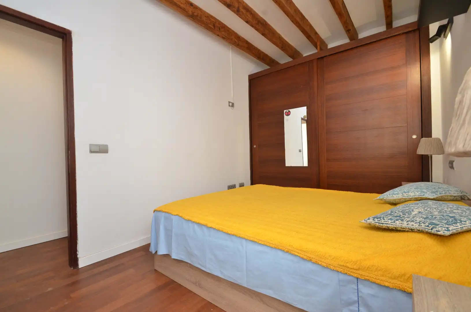Bedroom of Flat for rent in  Palma de Mallorca  with Air Conditioner, Heating and Furnished