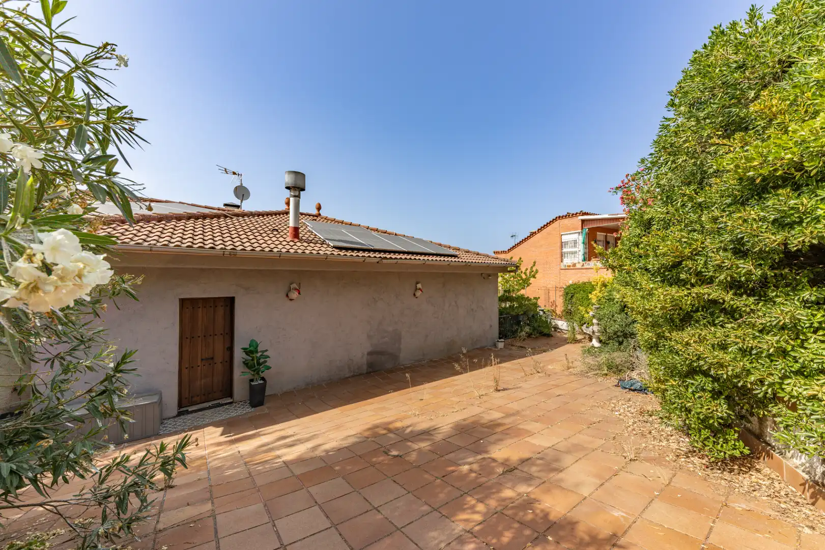 Terraza de Casa o chalet en venta en Llinars del Vallès con Aire acondicionado, Calefacción y Jardín privado
